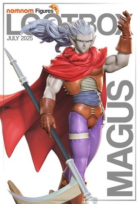 Magus Chrono Trigger | 3D Resin Miniature Unpainted Model Kit Tabletop