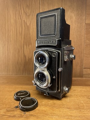 Near Mint ++ w/ Cap* Ricoh Ricohflex New DIA Riconar 80mm F/3.5
