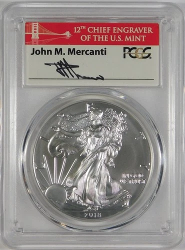 2018-W American Silver Eagle — photo from the most recent tracked eBay sale