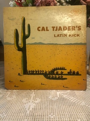 Cal Tjader - Latin Kick LP Album RE Fantasy Records VG RED VINYL