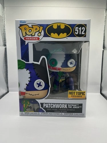 Funko Pop! DC - Patchwork Batman Joker - Hot Topic Exclusive #512