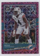 2020 Panini Donruss Optic Rookies Pink Velocity Prizm 58/79 Noah Igbinoghene 6o3