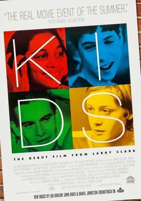 Kids Movie Poster   Classic 90 s Vintage Poster - Wall Decor, No Frame