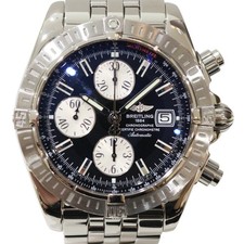 Breitling Chronomat Evolution A13356/A156B19PA Watch Stainless Steel Blue Men's