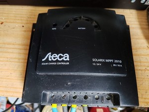 verkaufe Steca Solarix MPPT 2010+ Voltcraft SW Wechselrichter + 12 V Batterie
