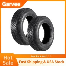 Set Of 2 St17580d13 Trailer Tires 175 80 D13 Tyres With Load Range C And 6 Ply