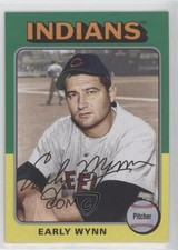 2019 Topps Archives 1975 Design Silver 13/99 Early Wynn #114 HOF 5km