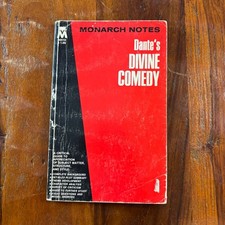 Monarch Notes Dantes Divine Comedy Study Guide Jules Gelernt 1966 Vintage 00510