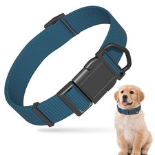 Blue Dog Collar for Large Dog, Breathable, Anti-Odor  Soft, Comfortable for ...