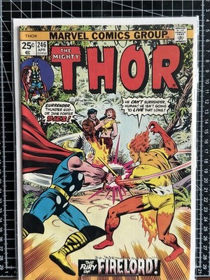 THE MIGHTY THOR #246  ISSUE THOR VS FIRELORD 3RD APP 