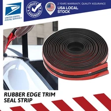 118" T-Shape Car Door Window Trim Edge Moulding Rubber Weatherstrip Seal Strip