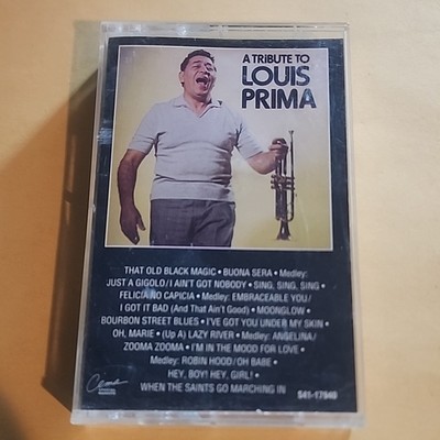 Louis Prima ''A Tribute To Louis Prima''  cassette 