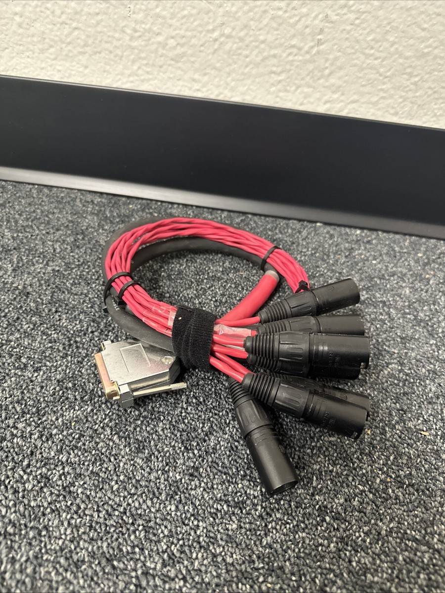 DIGIDESIGN ( デジデザイン ) DB25-XLR Avid Digidesign 25-pin D-Sub DB25 to 8 XLR Male 5' Audio