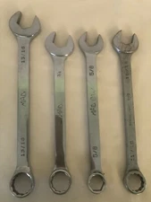 4 Mac Tools Combination Wrenches SAE CW26 13/16" CW24 3/4" L3 5/8" CW22 11/16"