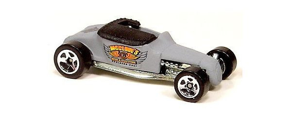 Hot Wheels 2007 Mystery Car 175 Track T Flat Grey Black
