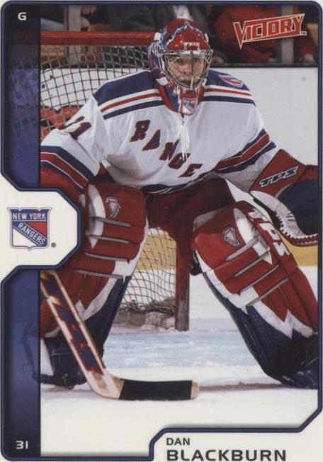 2002-03 Upper Deck Victory - Dan Blackburn #144 - 1 of 1