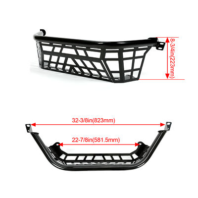 kosaraku00 Tailgate Bed Enclosure For 2020-2024 Kawasaki Teryx KRX 1000 Rear