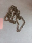Vintage  Grandfather Wall Clock Brass Chain  190cm