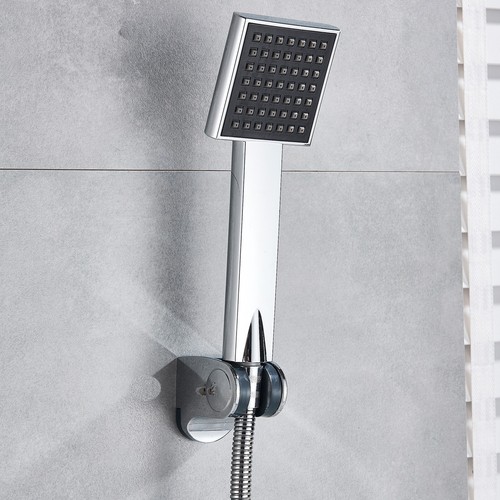 Chrom Badewannenarmatur Handbrause Wasserfall Badewanne Duschset Mischbatterie - Bild 7 von 12