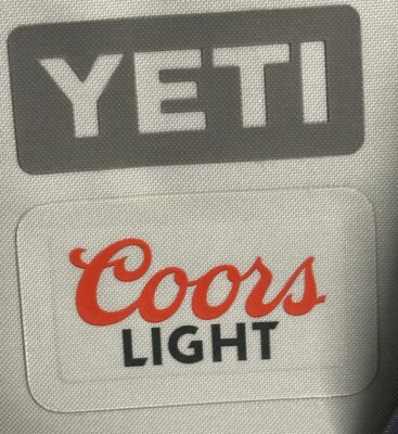 YETI Coors Hopper Two 20 Soft-Sided Cooler: Fog Gray/Tahoe Blue RARE Used  NICE!!