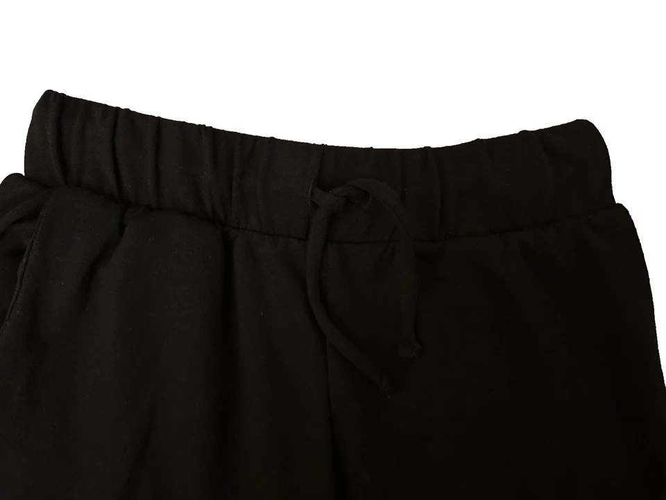 Capri jogger tejido suave Mudd Girls ~ negro ~ niños talla 10 ~ nuevo con etiquetas Foto 4 de 4