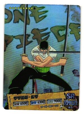 Roronoa Zoro SR OP-DH-0M01-025 One Piece Anime Trading Card TCG