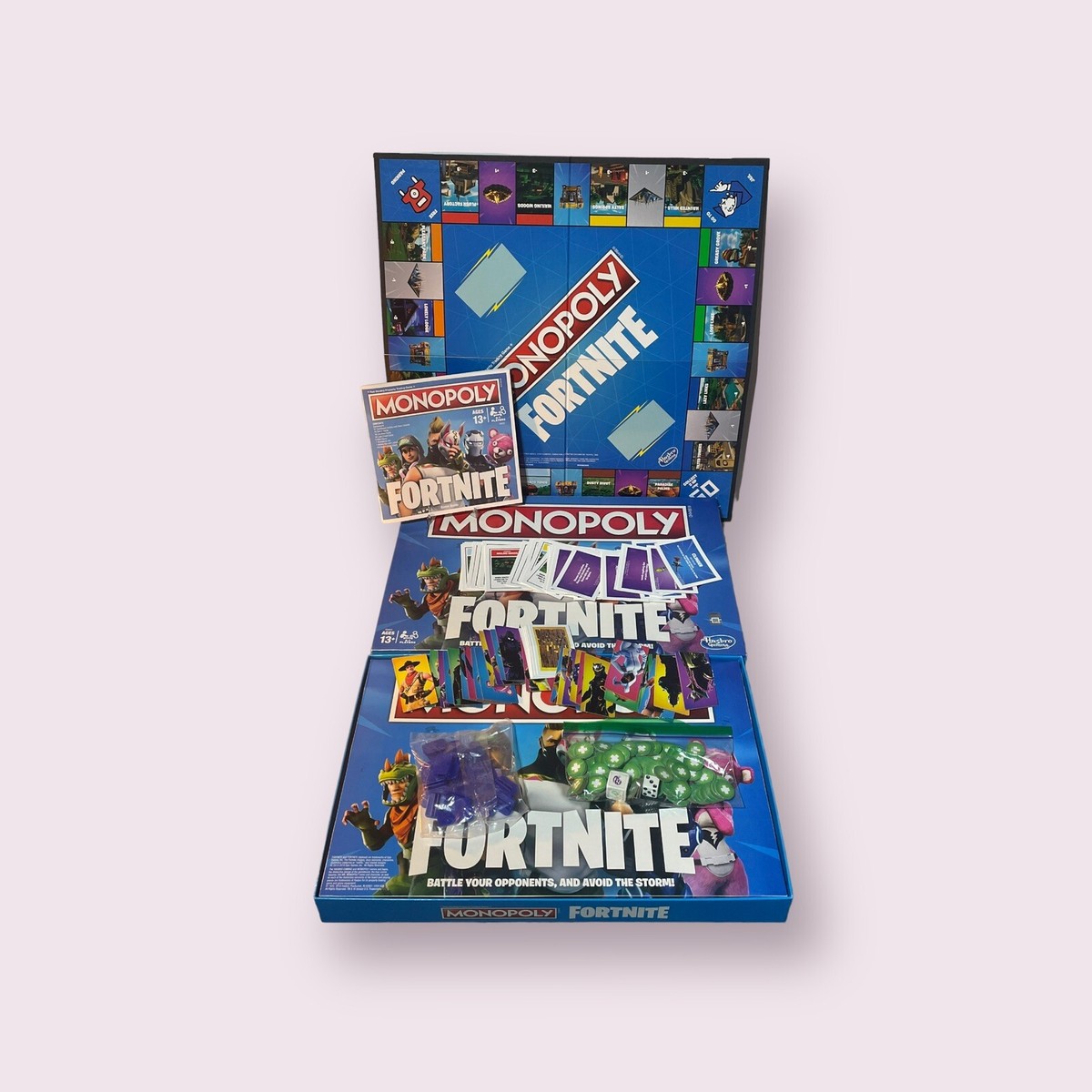 MONOPOLY FORTNITE EDITION Board Game Hasbro