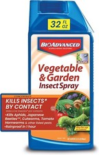 BioAdvanced Vegetable Garden Insect Spray 32 oz Concentrate 701521A Aphids
