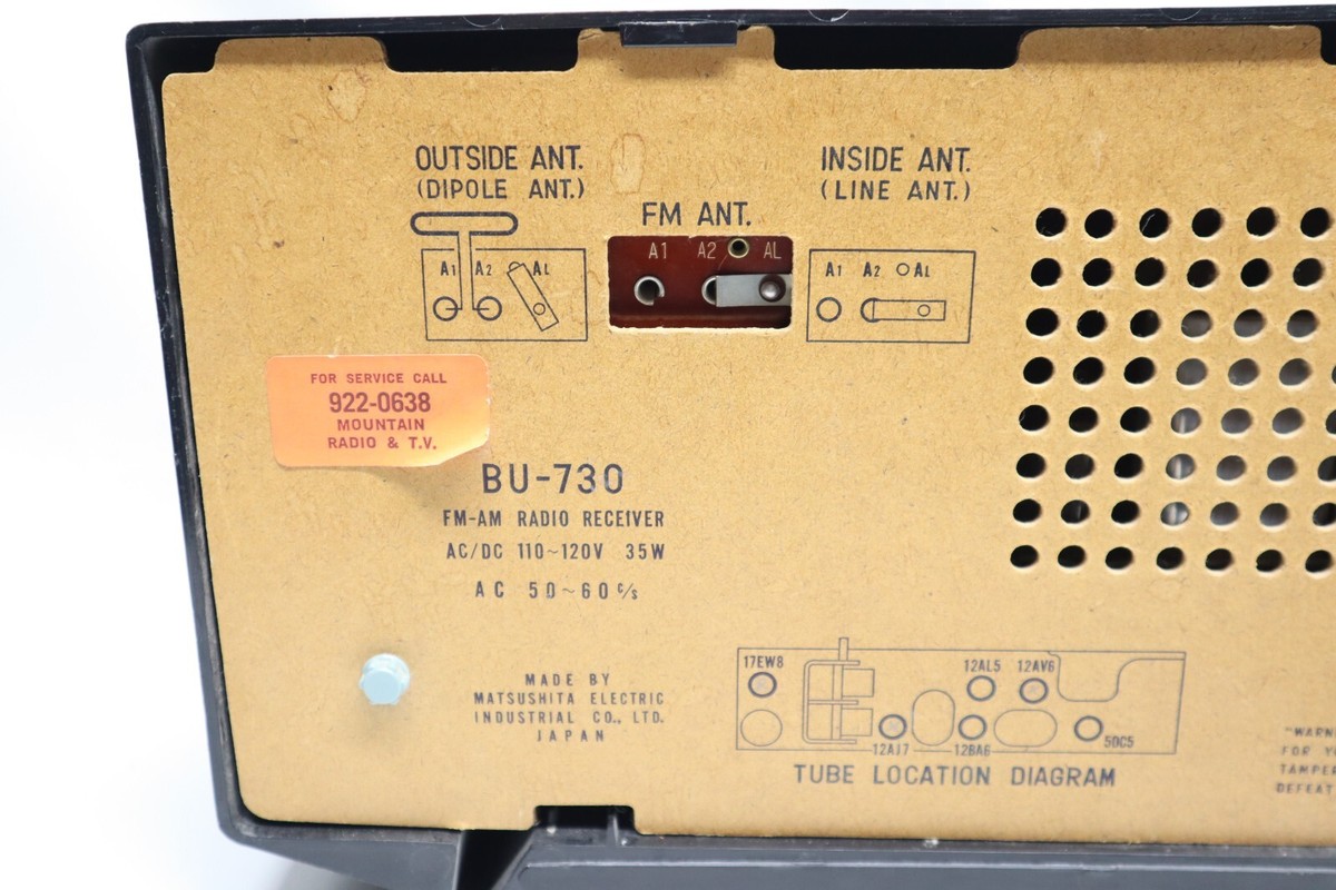 三菱 5TUBE 2-BAND SUPER HIT. RADIO 5P-730 Mitsubishi 5TUBE 2-BAND SUPER HIT. RADIO 5P-730 Vintage | eBay