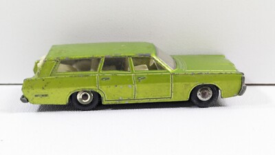 Vintage Lesney Matchbox Series No 55 Or 73 Mercury Green Station