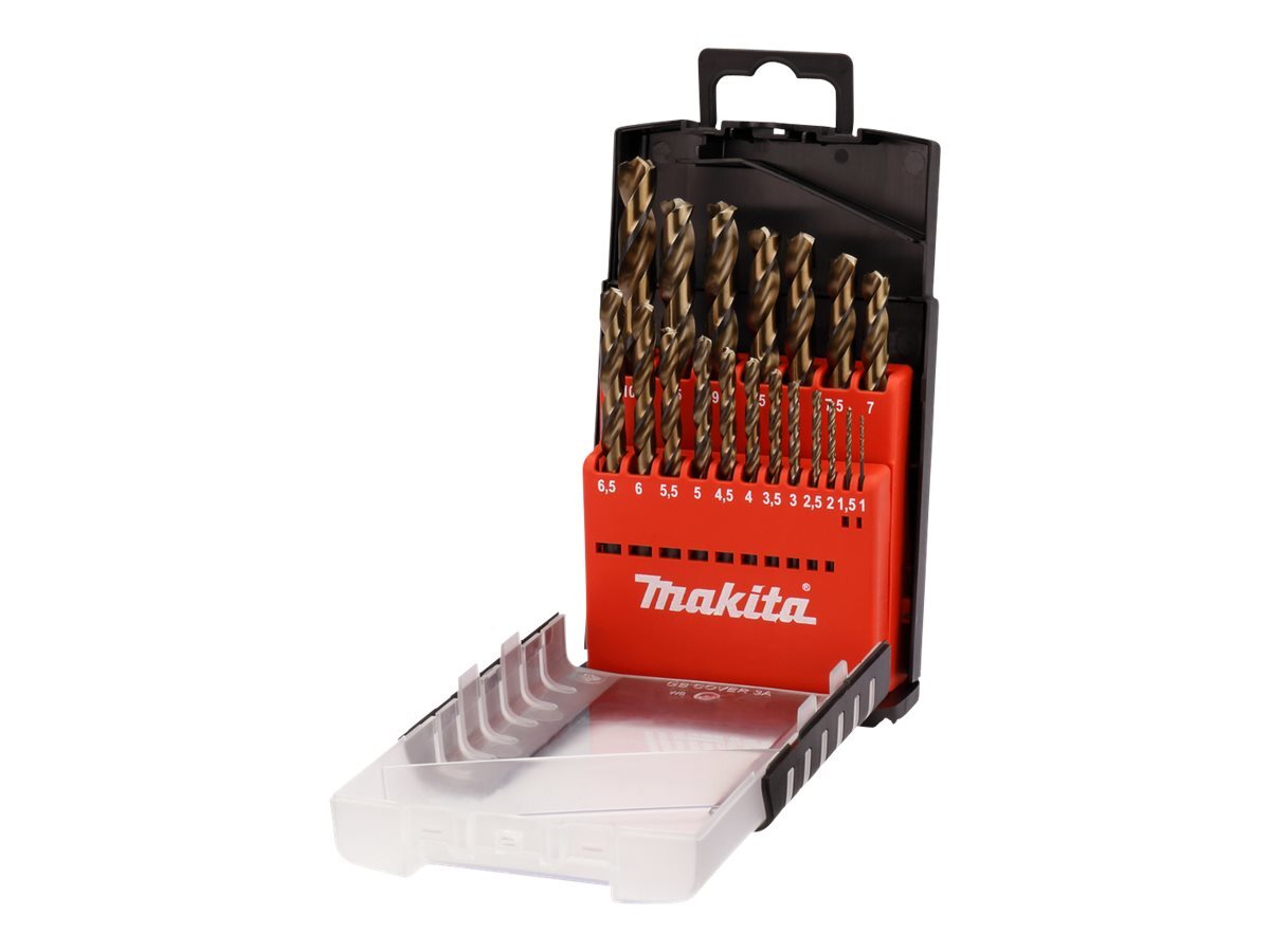 Makita M-Force Drill bit set 19 pieces 1-10 mm 19 pieces 1-10 mm Tool D-29876