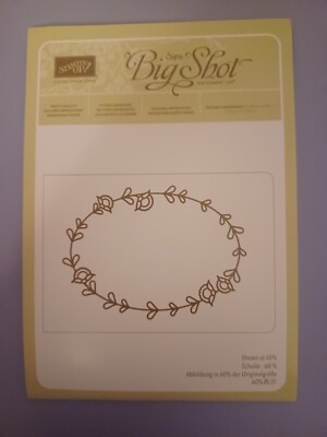 Stampin Up Big Shot Sizzix Textured Impressions Embossing folder Pretty Paisleys
