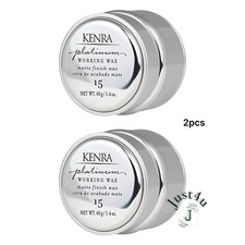 Kenra Platinum Working Wax Matte Finish 15 - 1.4oz. 2PACK
