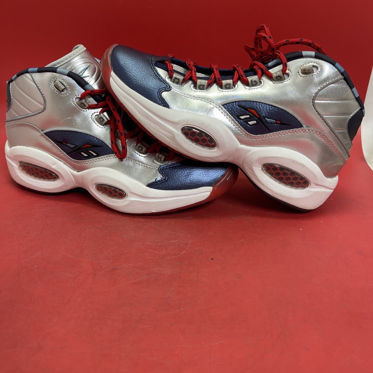 Reebok Question Mid Harden Iverson OG Meets OG Silver US FZ1366