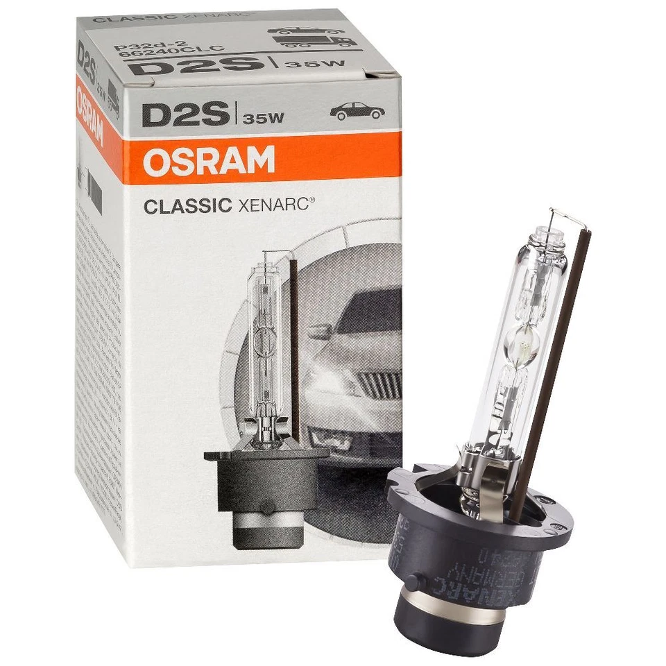 2x Osram Xenarc D2S Xenon Brenner 66240CLC 66240 Classic 85V 35W Xenonlampe - Bild 2 von 4