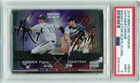 Sho-Time! 2014 BBM Binary Stars 'GOLD SIG" #BS04 Shohei Ohtani/Fujinami PSA 9 MT