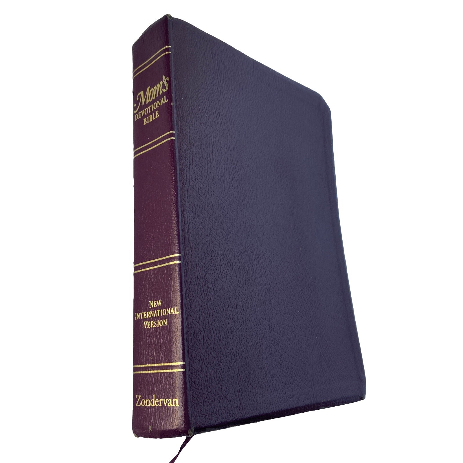NIV Mom's Devotional Bible Leatherbound New International Version by Zondervan