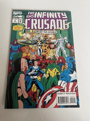 MARVEL COMICS The Infinity Crusade Vol. 1 No. 2 July 1993 X Men Spiderman
