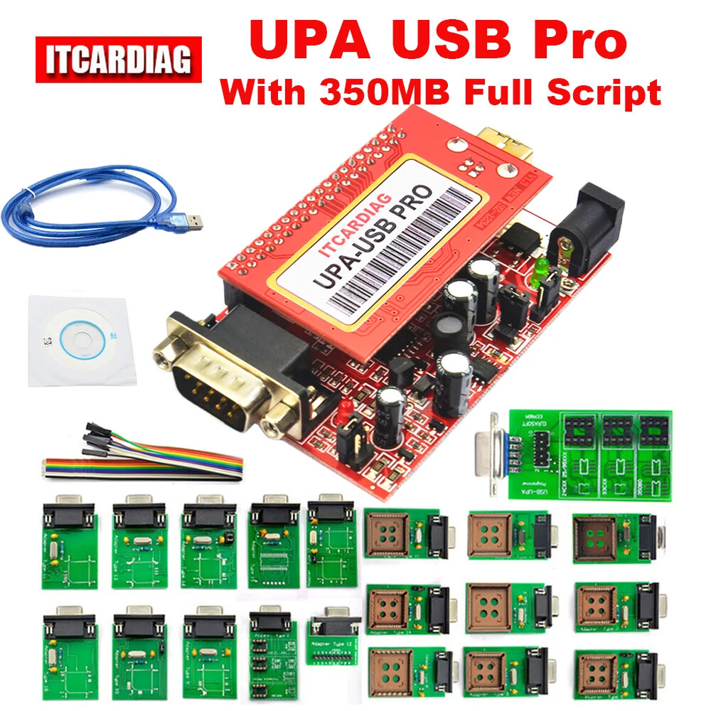 Programmateur UPA-USB V1.3 Pour EEPROM - Lecture/écriture Sans Adaptateurs - Neuf