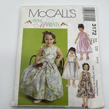 McCALL'S L Pattern  3172 Special Moments Spring Easter  Dresses 4 Variations 2-4