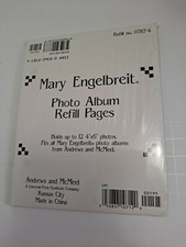 Mary Engelbreit Photo Album Refill Pages Brand New Sealed 12 4 x 6 photo refills