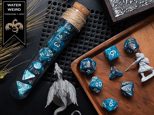 Juego de dados DnD - ¡Muchas variaciones TÚ ELIGES! | Para DnD D&D MTG RPG TRPG - Imagen 39 de 49