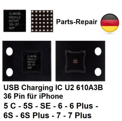   Charging U2 IC 610A3B Tristar Chip 36 Pin für iPhone 7-7 Plus 