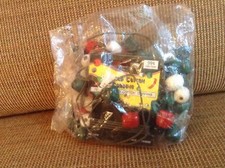 Bag of Wooden Beads Cording to make Crafts Jewelry Friendship Necklace