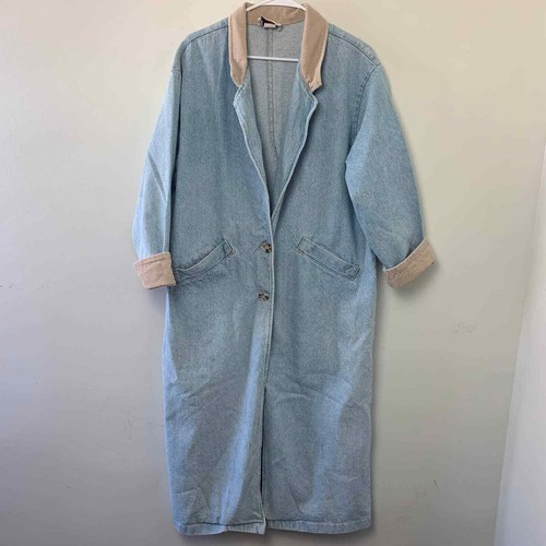 VTG Dungarees Long Denim Jacket