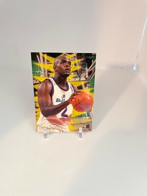  1994-95 Fleer Basketball ''Tower of Power'' Insert Card #10 Chris WEBBER 