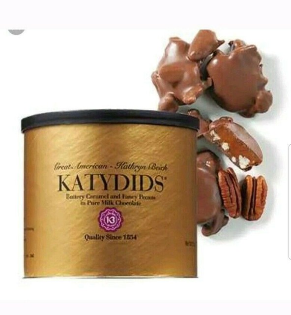 Orig Katydids Candy Kathryn Beich 8oz Chocolate Caramel Pecan 100 GO