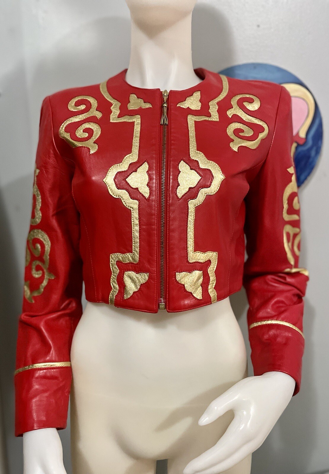 Authentic Michael Hoban Leather Jacket - image 2