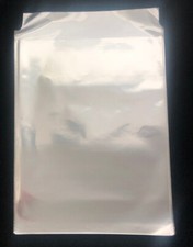 Vintage Stocking Clear Cello Fold Lip Plastic Bags 100pcs FREE SHIP 