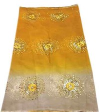 Heavy Vintage Dupatta Georgette Sequined Embroidered Long Stole Wrap scarf Hijab